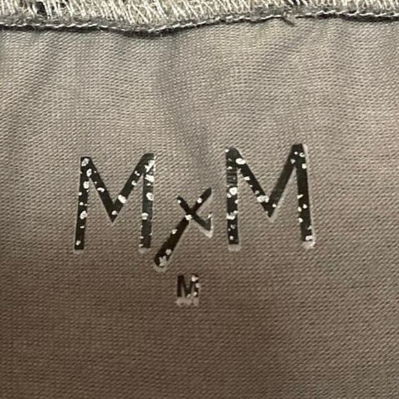 MxM Gray Zebra Animal Print Wide Leg High Waist Palazzo Harem Trousers Pants M - Picture 4 of 5